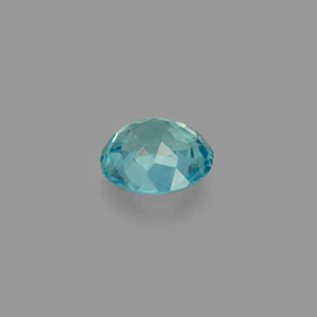 Apatite Bleu clair naturelle Coupe roude, 0.63 ct, VVS-VS