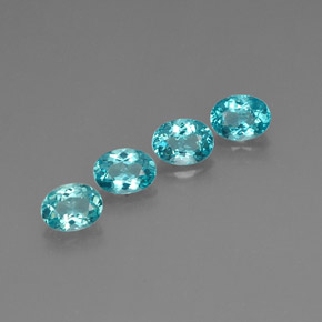 Achetez naturel ct bleue apatite gems, coupe ovale, en provenance madagascar chez gemselect. en stock, livraison internationale!
