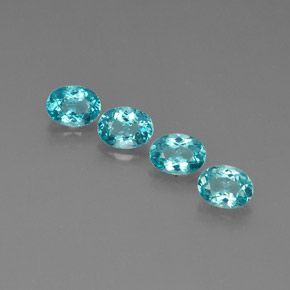 Achetez naturel ct bleue apatite gems, coupe ovale, en provenance madagascar chez gemselect. en stock, livraison internationale!