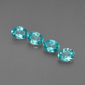Achetez naturel ct bleue apatite gems, coupe ovale, en provenance madagascar chez gemselect. en stock, livraison internationale!