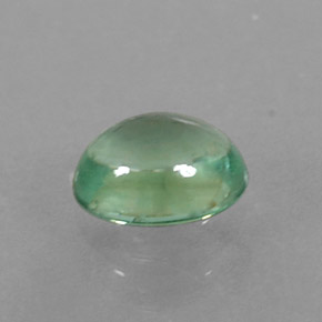 Apatite vert naturelle coupe ovale, 0,33 ct, transparent