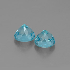Achetez naturel ct Bleu clair Apatite gems, Coupe roude, En provenance Madagascar chez GemSelect. En stock, livraison internationale!