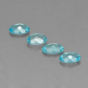 Achetez naturel ct bleue apatite gems, coupe ovale, en provenance madagascar chez gemselect. en stock, livraison internationale!