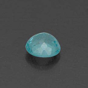 Apatite vert naturelle coupe roude, 0,43 ct, VS