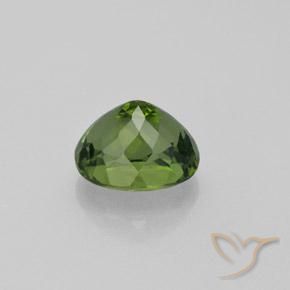 Apatite Forêt verte naturelle Coupe ovale, 4.92 ct, VS