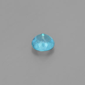 Apatite Bleu naturelle Coupe roude, 0.90 ct, VS