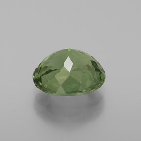 Apatite vert naturelle coupe ovale, 1,80 ct, VS