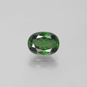 Apatite Vert naturelle Coupe ovale, 1.40 ct, VS