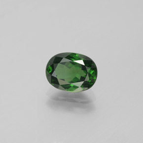 Apatite Vert naturelle Coupe ovale, 1.40 ct, VS
