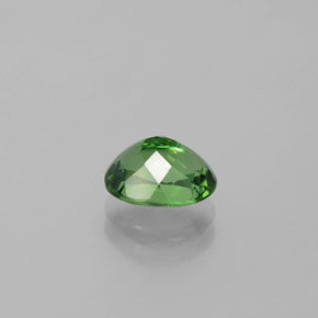 Apatite vert naturelle coupe ovale, 1,69 ct, VVS-VS