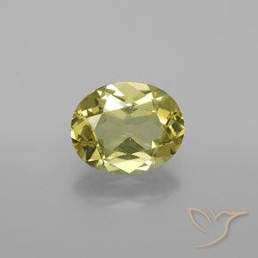 1.73ct Naturel Jaune moyen Apatite, ovale, VS