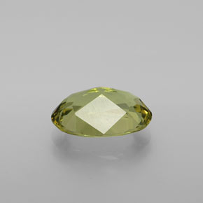 Apatite Vert clair naturelle Coupe ovale, 3.79 ct, VS-SI