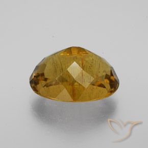 Apatite Or moyen naturelle ovale, 11.10 ct, VS-SI