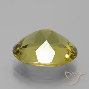 Apatite Jaune moyen naturelle ovale, 8.34 ct, VS