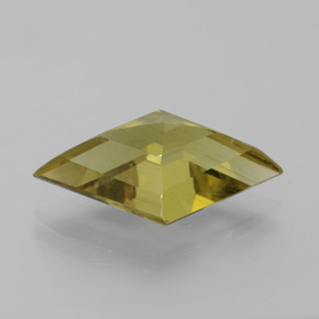 Apatite jaune naturelle forme fantaisie, 6,89 ct, VS