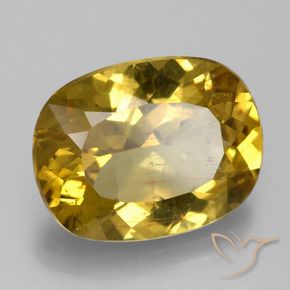 Apatite Brun doré naturelle Coussin, 7.92 ct, VS-SI