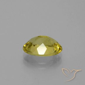 Apatite Jaune moyen naturelle Coupe ovale, 2.44 ct, VS-SI