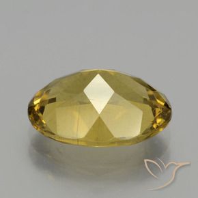 Apatite Doré naturelle ovale, 5.18 ct, VS-SI