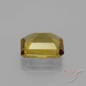 Apatite Or naturelle Octogone / coupe Émeraude, 4.46 ct, VS