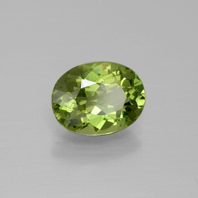 Apatite Vert naturelle Coupe ovale, 1.94 ct, VS