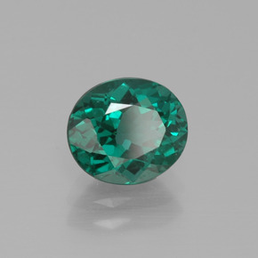Apatite Vert naturelle Coupe ovale, 1.76 ct, VS