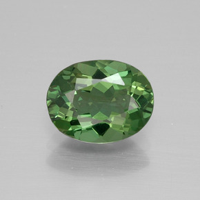 Apatite Vert naturelle Coupe ovale, 1.89 ct, VVS-VS