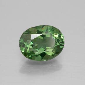 Apatite Vert naturelle Coupe ovale, 1.89 ct, VVS-VS