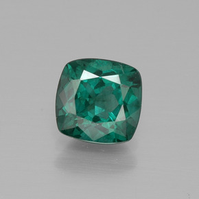 Apatite Vert naturelle Coupe coussin, 1.16 ct, VS
