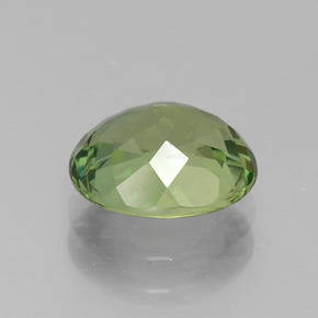 Apatite vert naturelle coupe ovale, 1,74 ct, VS
