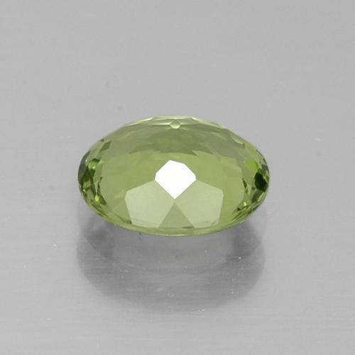 Apatite Vert chaud naturelle Coupe ovale, 1.08 ct, VS