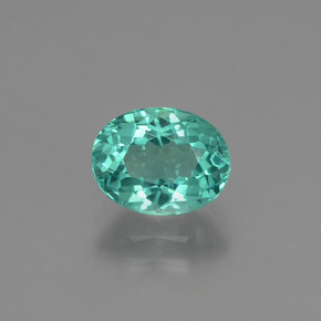 Apatite Vert naturelle Coupe ovale, 1.47 ct, VS