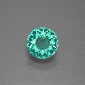 Apatite Vert naturelle Coupe roude, 0.86 ct, VS