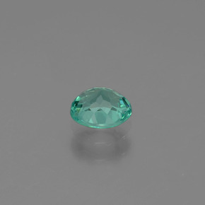 Apatite Vert naturelle Coupe ovale, 0.46 ct, VS