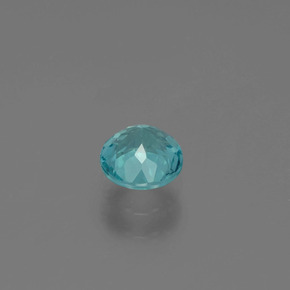 Apatite Bleu vert naturelle Coupe roude, 0.61 ct, VS