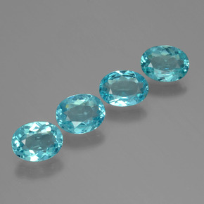Achetez naturel ct bleue apatite gems, coupe ovale, en provenance madagascar chez gemselect. en stock, livraison internationale!