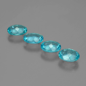 Achetez naturel ct bleue apatite gems, coupe ovale, en provenance madagascar chez gemselect. en stock, livraison internationale!