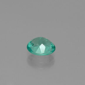 Apatite Vert naturelle Coupe ovale, 1.10 ct, VVS-VS