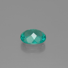 Apatite Vert naturelle Coupe ovale, 1.74 ct, VVS