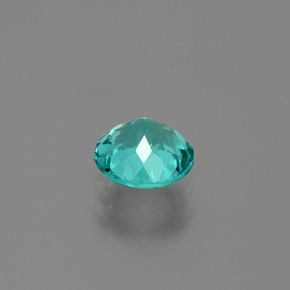 Apatite Bleu vert naturelle Coupe roude, 0.88 ct, VS