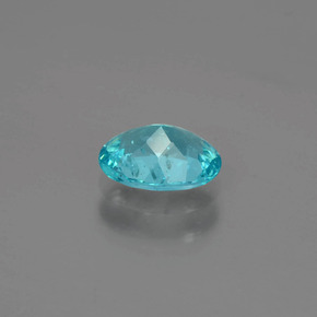 Apatite Bleu naturelle Coupe ovale, 0.84 ct, SI