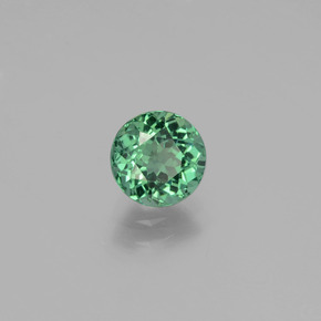 Apatite Bleu vert naturelle Coupe roude, 1.02 ct, VVS-VS