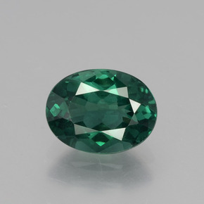Apatite Bleu vert naturelle Coupe ovale, 1.33 ct, VS