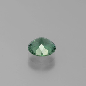 Apatite Bleu vert naturelle Coupe roude, 0.88 ct, VVS-VS