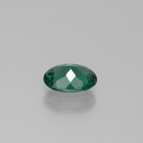 Apatite Bleu vert naturelle Coupe ovale, 0.76 ct, VS