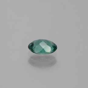 Apatite Bleu vert naturelle Coupe ovale, 0.54 ct, VS