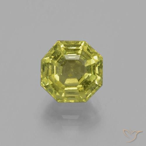 2.82ct Naturel Vert clair Apatite, Taille émeraude, VS-SI
