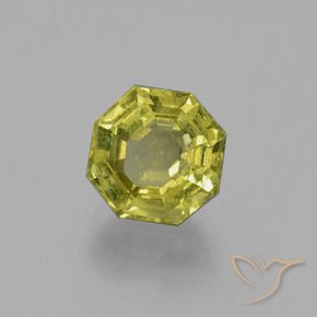 Apatite Vert clair naturelle Octogone / coupe Émeraude, 2.82 ct, VS-SI