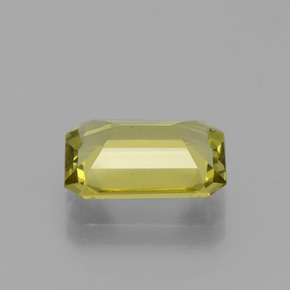 Apatite Jaune moyen naturelle Taille émeraude, 2.95 ct, VS