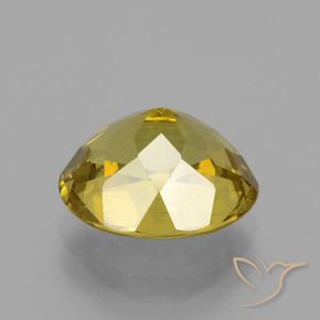 Apatite Jaune moyen naturelle ovale, 4.70 ct, VS