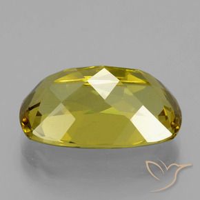 Apatite Jaune brunâtre naturelle Coussin, 9.99 ct, VVS-VS